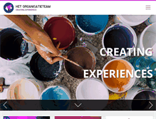 Tablet Screenshot of organisatieteam.nl